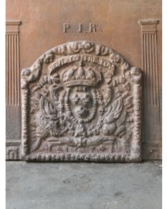 Kaminplatte 'Wappen von Frankreich'