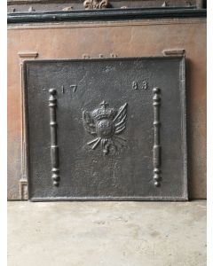Kaminplatte 'Wappen von Frankreich'