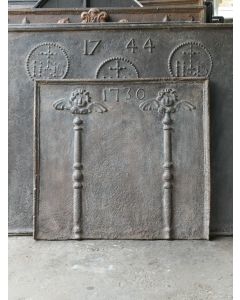 Kaminplatte 'Säulen des Herkules'
