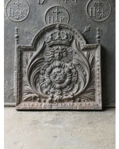 Kaminplatte 'Wappen von Frankreich'