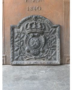 Kaminplatte 'Wappen von Frankreich'