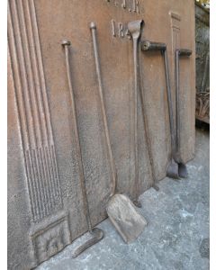 Antikes Französisches Kaminbesteck