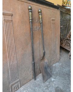 Großes Französisches Kaminbesteck