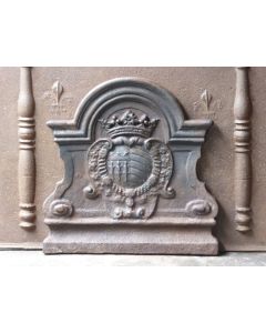 Kaminplatte 'Wappen'
