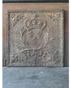 Kaminplatte 'Wappen von Frankreich'