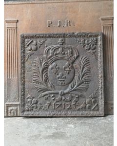 Kaminplatte 'Wappen von Frankreich'