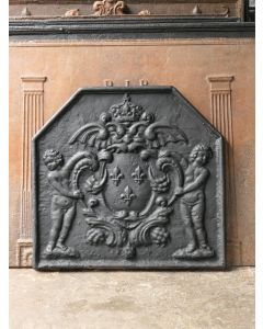 Kaminplatte 'Wappen von Frankreich'