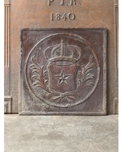 Kaminplatte 'Wappen von Frankreich'