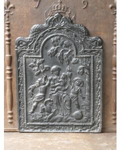 Kaminplatte 'Caritas'