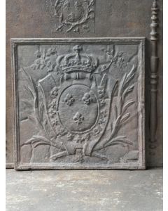 Kaminplatte 'Wappen von Frankreich'
