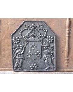 Kaminplatte 'Wappen von Frankreich'