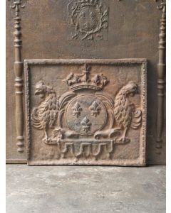 Kaminplatte 'Wappen von Frankreich'