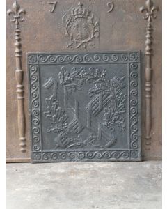 Kaminplatte 'Fasces'