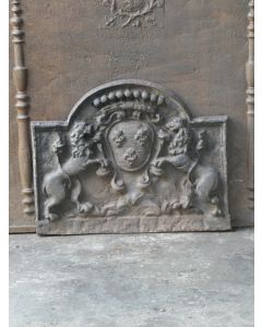 Kaminplatte 'Wappen von Frankreich'