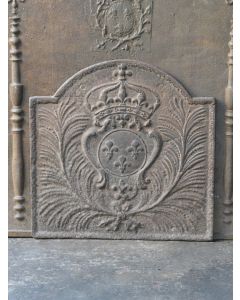 Kaminplatte 'Wappen von Frankreich'