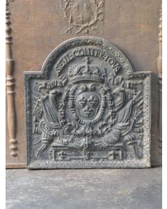 Kaminplatte 'Wappen von Frankreich'
