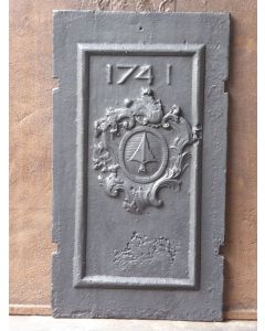 Kaminplatte 'Wappen'