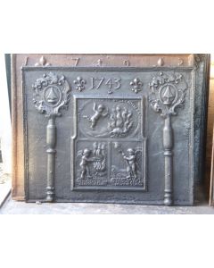 Kaminplatte 'Allegorie der Liebe'