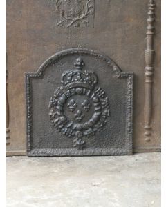 Kaminplatte 'Wappen von Frankreich'