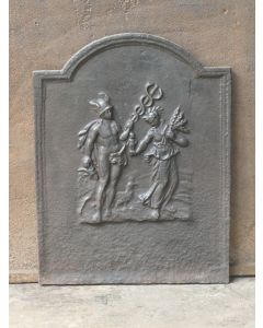 Kaminplatte 'Merkur und Ceres'