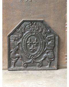 Kaminplatte 'Wappen von Frankreich'
