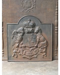 Kaminplatte 'Wappen'