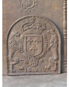Kaminplatte 'Wappen von Frankreich'