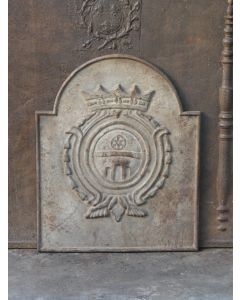 Kaminplatte 'Wappen'