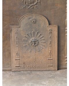 Kaminplatte 'Die Sonne'