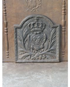 Kaminplatte 'Wappen von Frankreich'