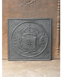 Kaminplatte 'Wappen von Frankreich'