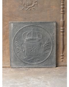 Kaminplatte 'Wappen von Frankreich'