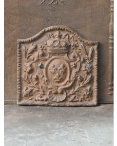 Kaminplatte 'Wappen von Frankreich'