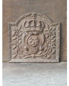 Kaminplatte 'Wappen von Frankreich'