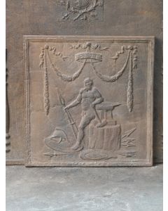 Kaminplatte 'Die Schmiede'