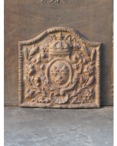 Kaminplatte 'Wappen von Frankreich'