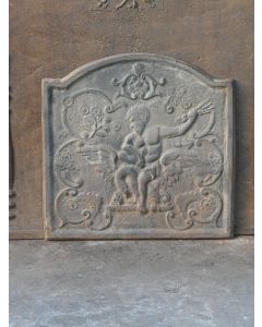 Kaminplatte 'Zeus und Leda'