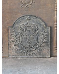 Kaminplatte 'Wappen von Frankreich'