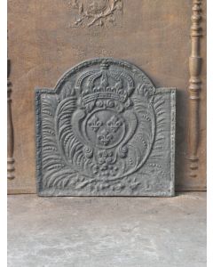 Kaminplatte 'Wappen von Frankreich'