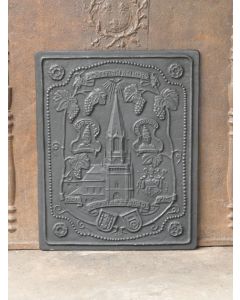 Kaminplatte 'Unbekannter Themen'