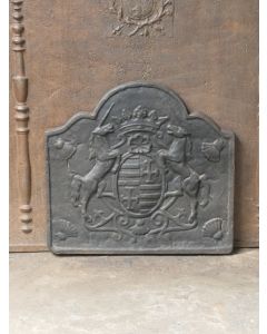 Kaminplatte 'Wappen'