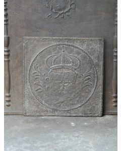 Kaminplatte 'Wappen von Frankreich'