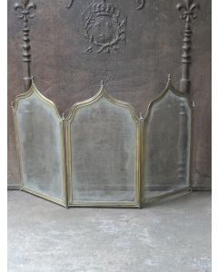 Antikes Französisches Funkenschutzgitter