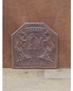 Kaminplatte 'Wappen'