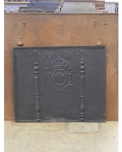Kaminplatte 'Wappen von Frankreich'