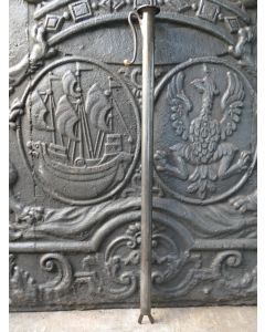 19. Jh. Blasrohr Kamin