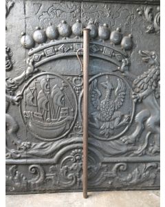 Antiker Blasrohr Kamin