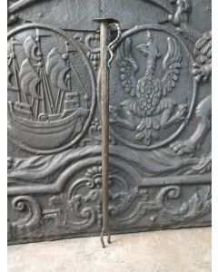 Schmiedeeiserner Blasrohr Kamin