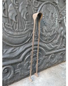 Antike Französische Kaminzange