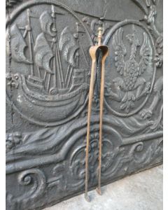 Antike Französische Kaminzange